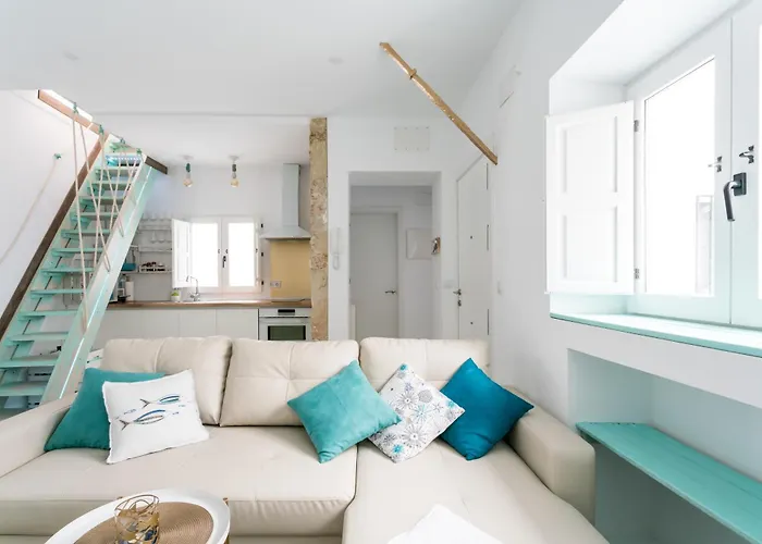 Fantastico Atico En El Casco Antiguo En A La Playa Appartement Cadix